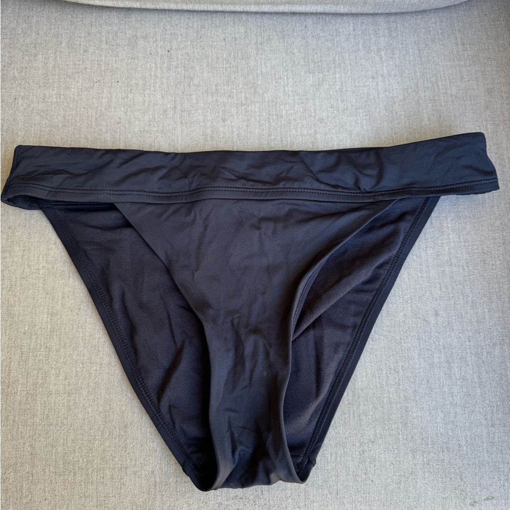 Time & Tru, Black, Bikini Bottoms, Size S 4-6